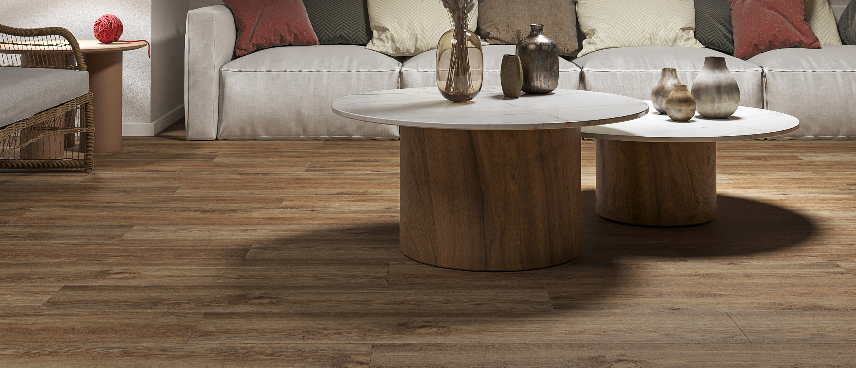 Каменно-полимерные полы My Step Aqua Трент MSA44