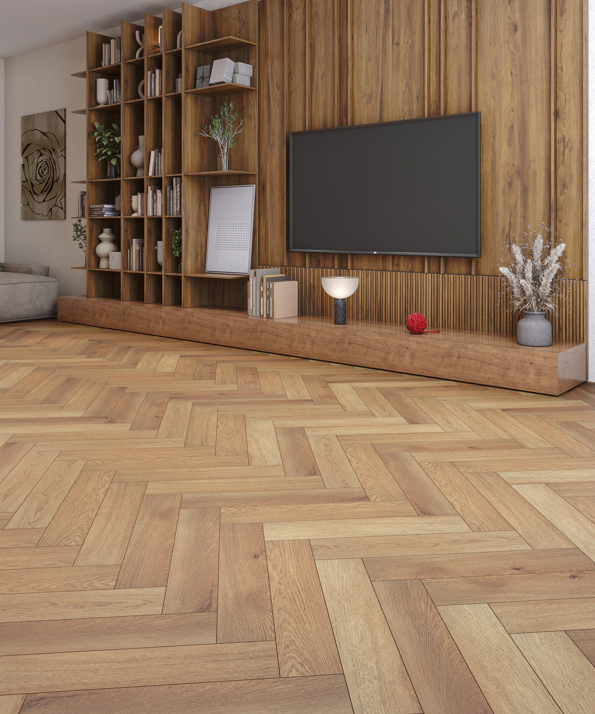 Каменно-полимерные полы My Step Aqua Ривер MSA106