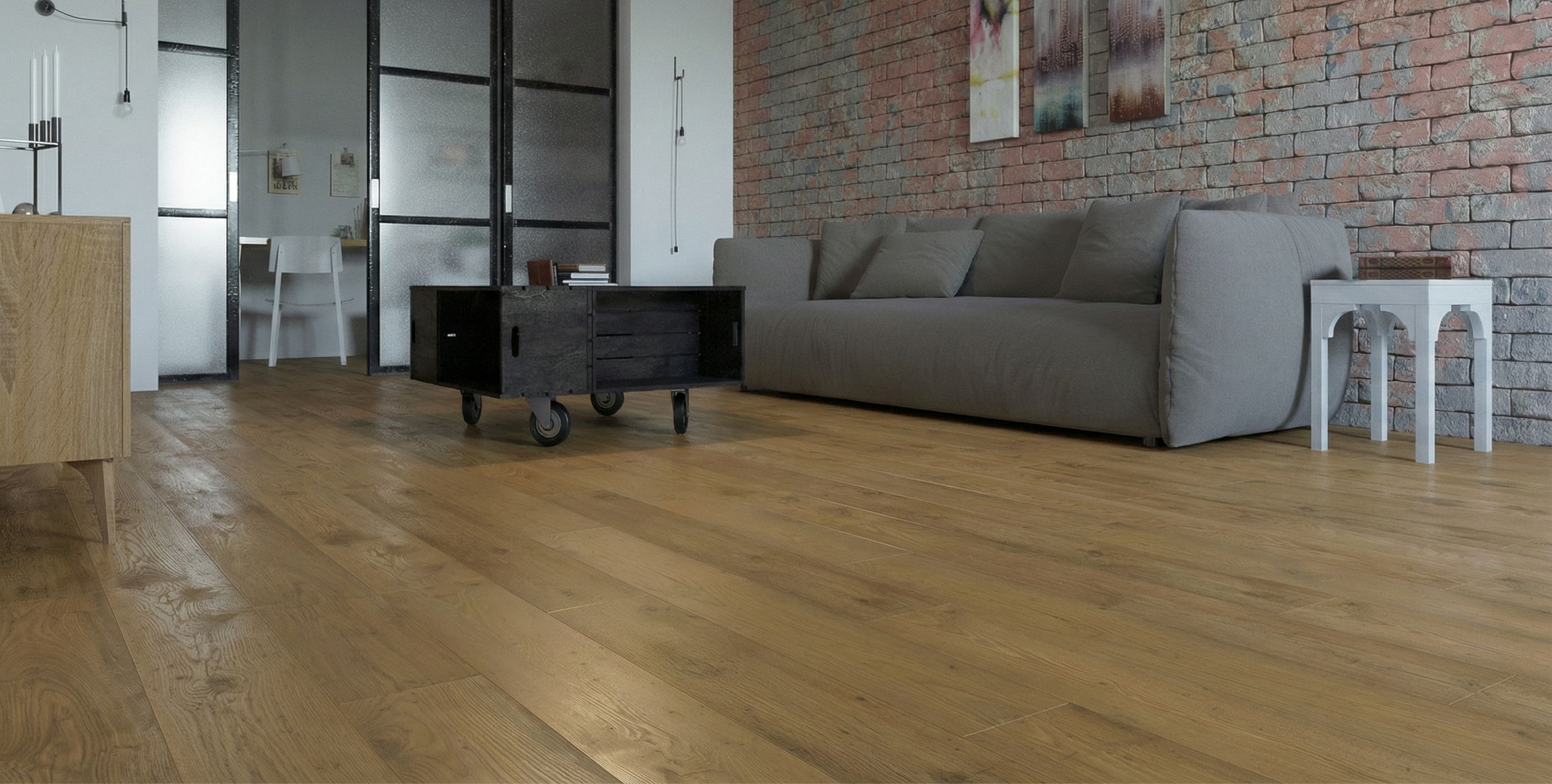 Каменно-полимерные полы My Step Aqua Анкор MSA113