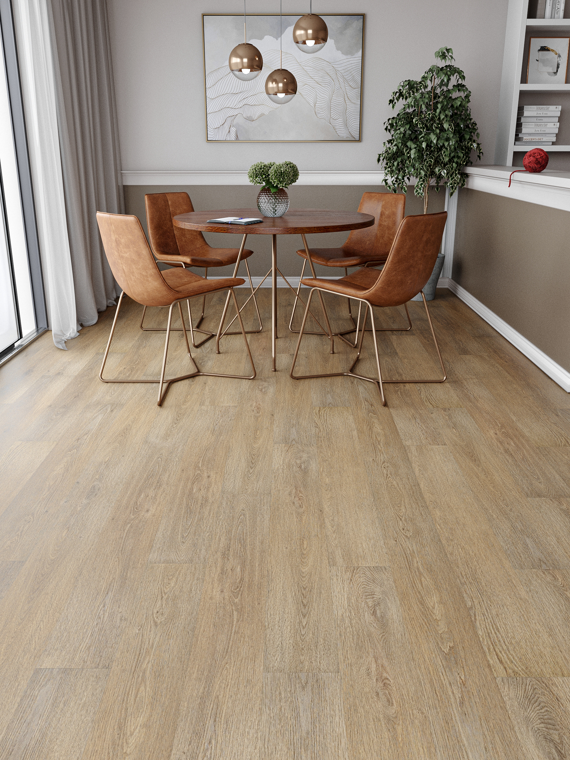 Каменно-полимерные полы My Step Aqua Капри MSA115