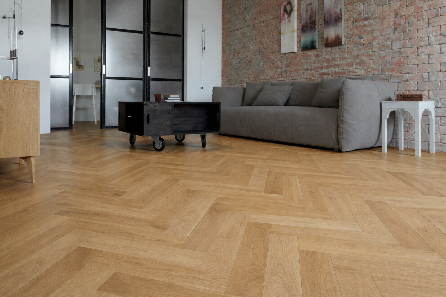 Каменно-полимерные полы с подложкой 1.5мм My Step Aqua Дерби MSA67