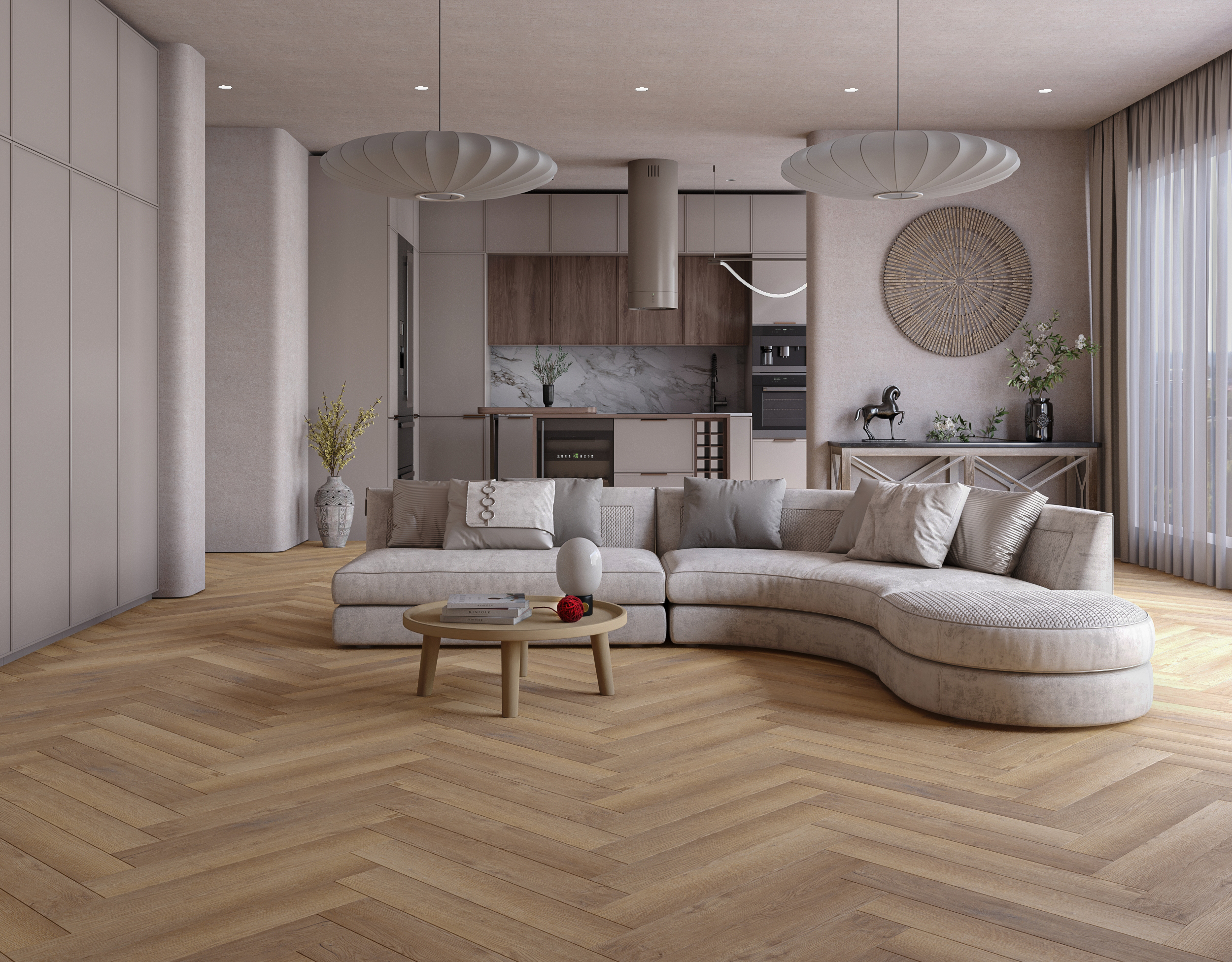 Каменно-полимерные полы с подложкой 1.5мм My Step Aqua Адда MSA25