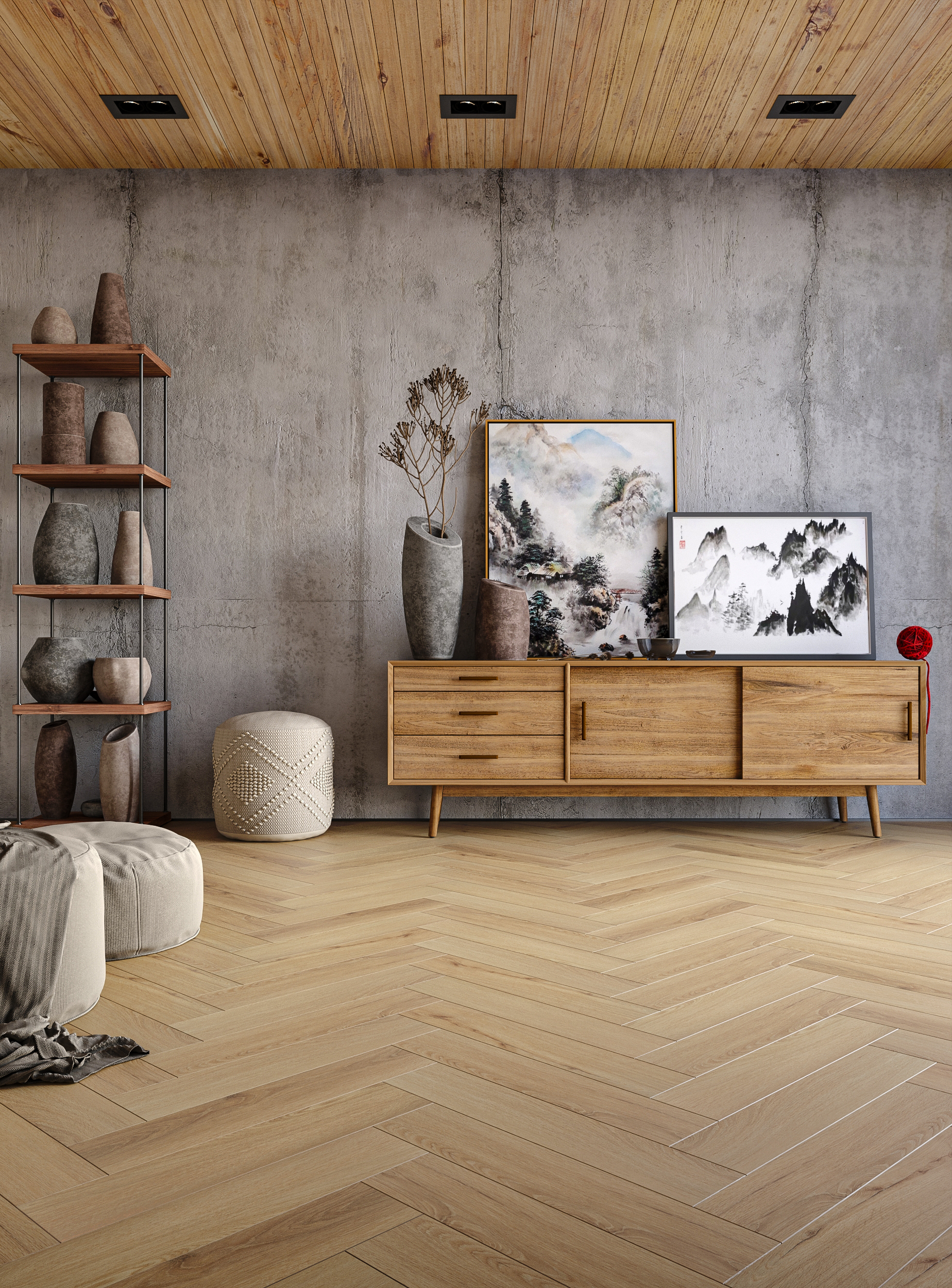 Каменно-полимерные полы My Step Aqua Сиена MSA101