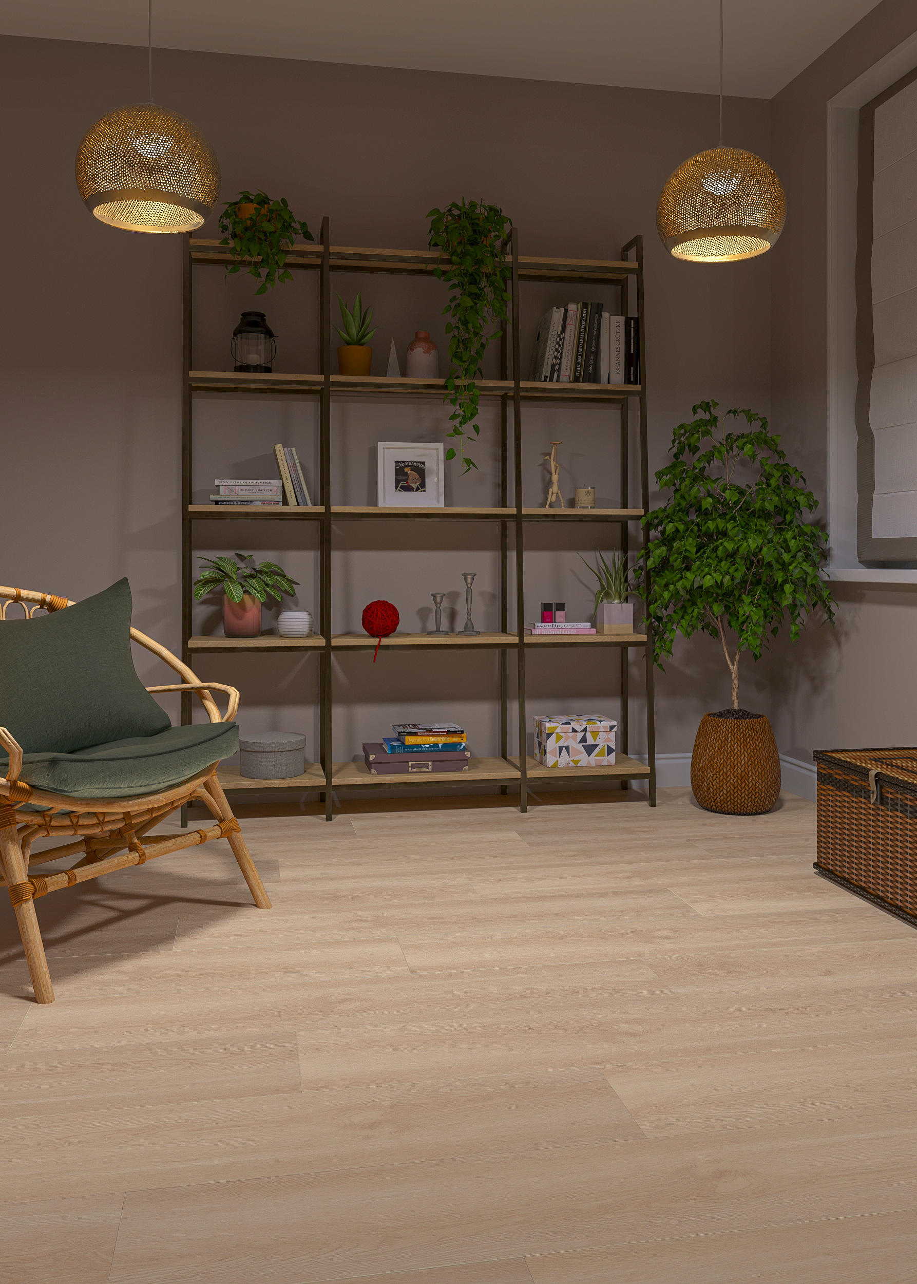 Каменно-полимерные полы My Step Aqua Иден MSA47