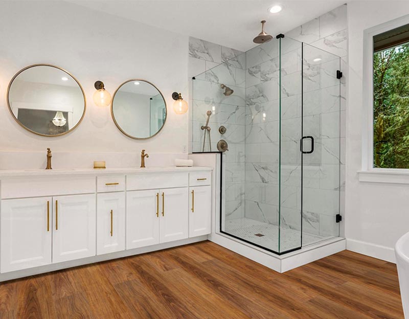 Каменно-полимерные полы с подложкой 1.5мм My Step Aqua Орех Тела MSA71