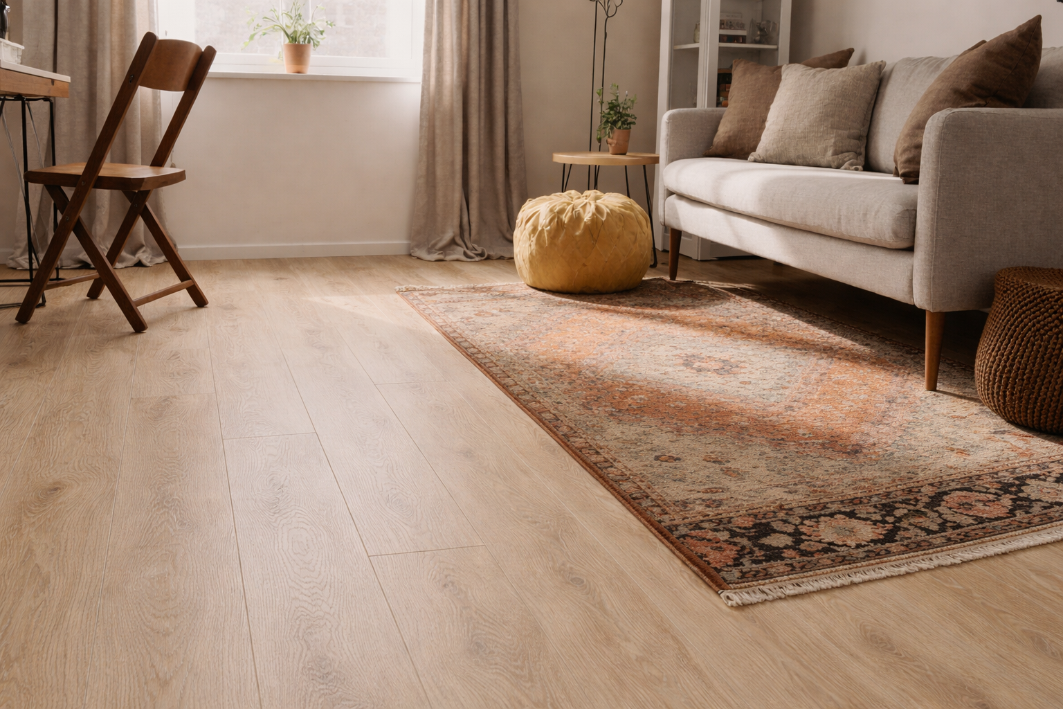 Каменно-полимерные полы My Step Aqua Дуб Хотто MSA74