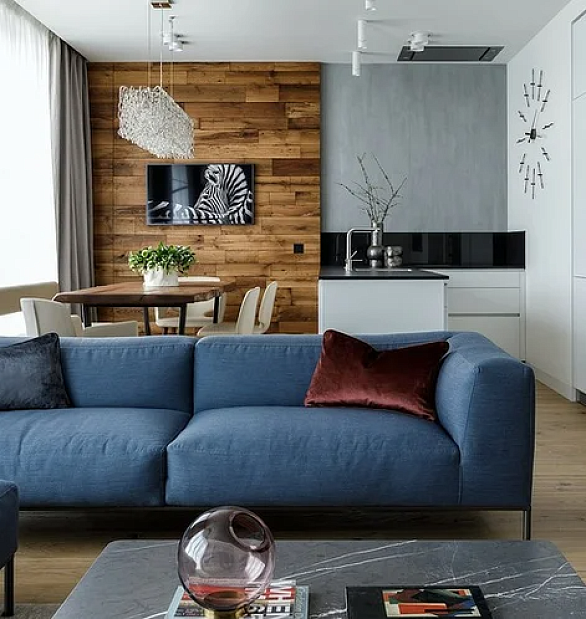 Дизайн проект Гостинная