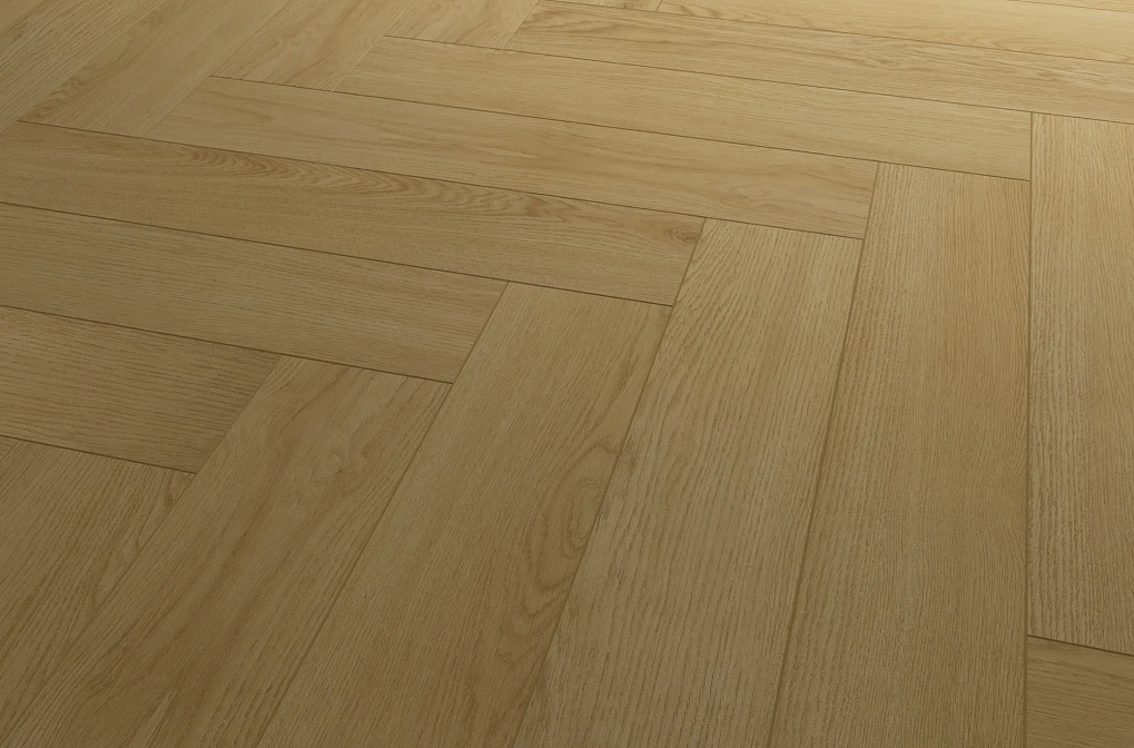 Каменно-полимерные полы с пробковой подложкой 1мм My Step Aqua Herringbone Cork EWH-7097